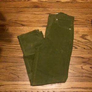 NWOT Madewell size 26 corduroy straight leg jeans